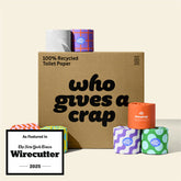 100% Recycled Toilet Paper